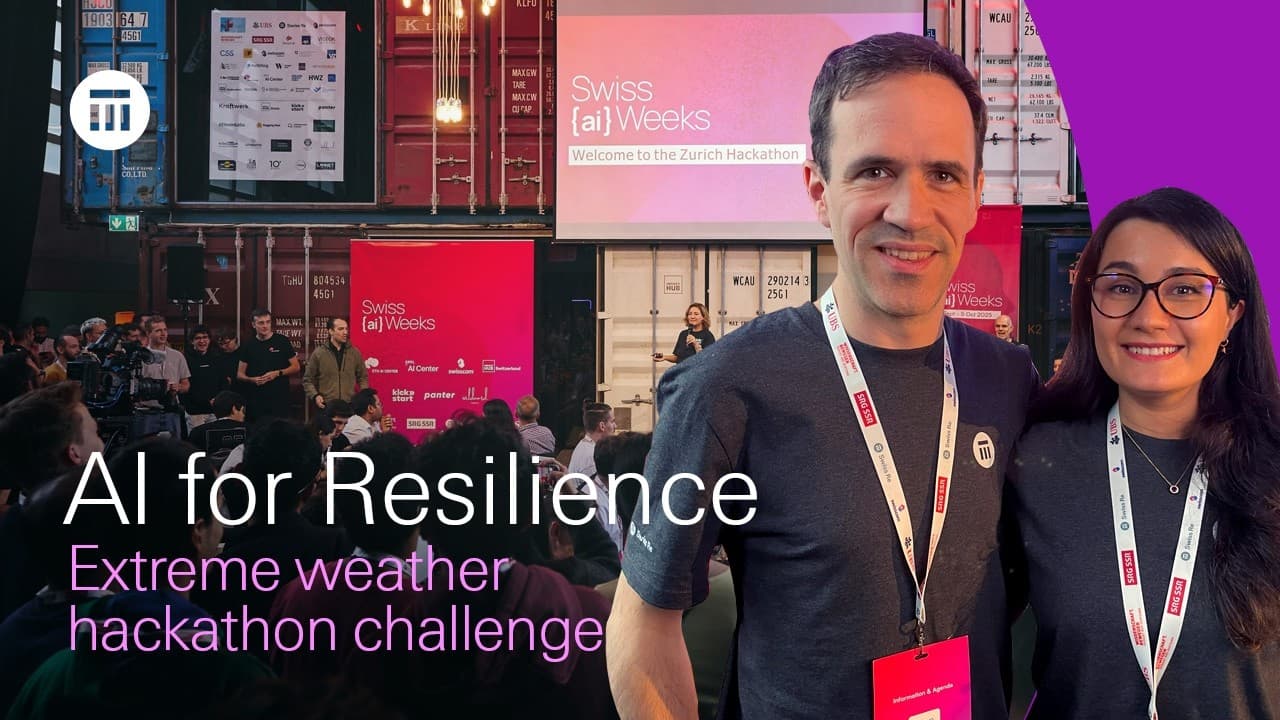 Swiss {ai} Weeks Featured Talk